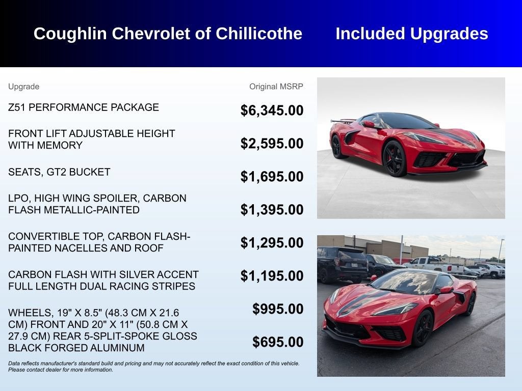 2026 Chevrolet Corvette Stingray 2LT