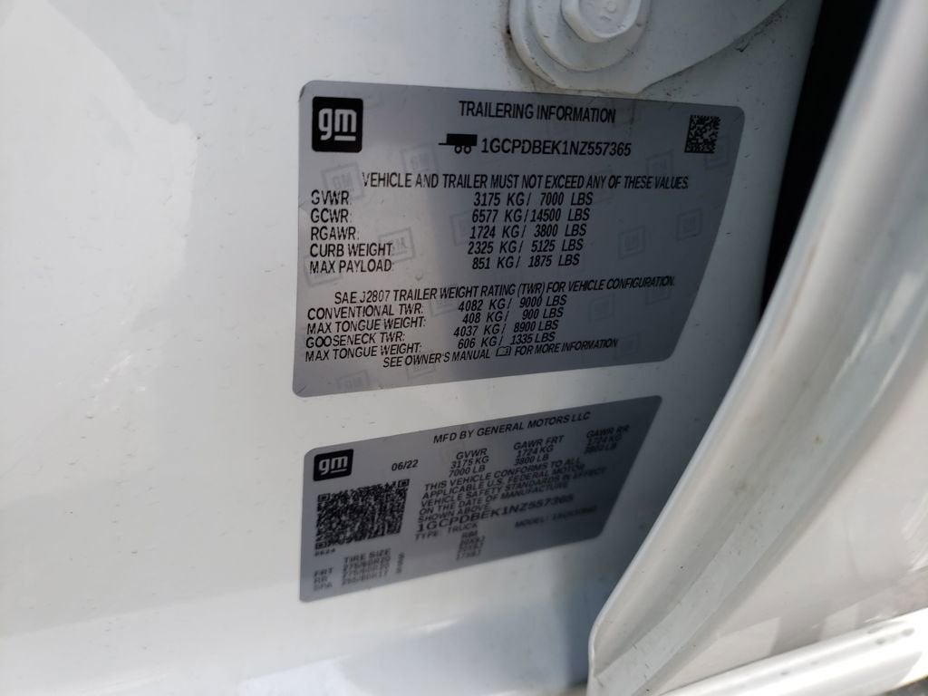 2022 Chevrolet Silverado 1500 Custom