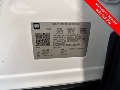 2023 Chevrolet Traverse LT Cloth