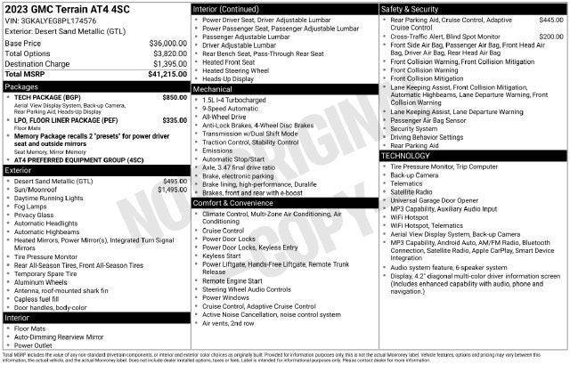 2023 GMC Terrain AT4