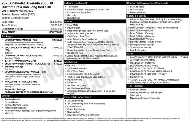 2025 Chevrolet Silverado 2500 HD Custom